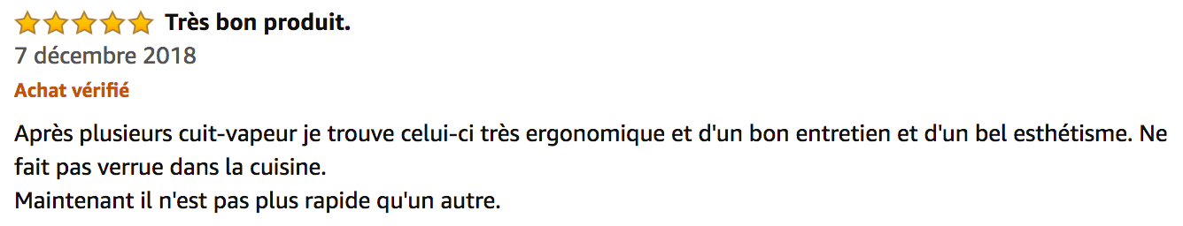 commentaire Cuisinart CookFresh