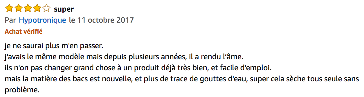 commentaire Philips HD9140/91