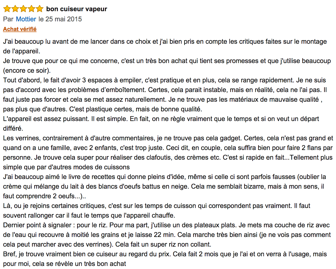 commentaire seb vitacuisine compact